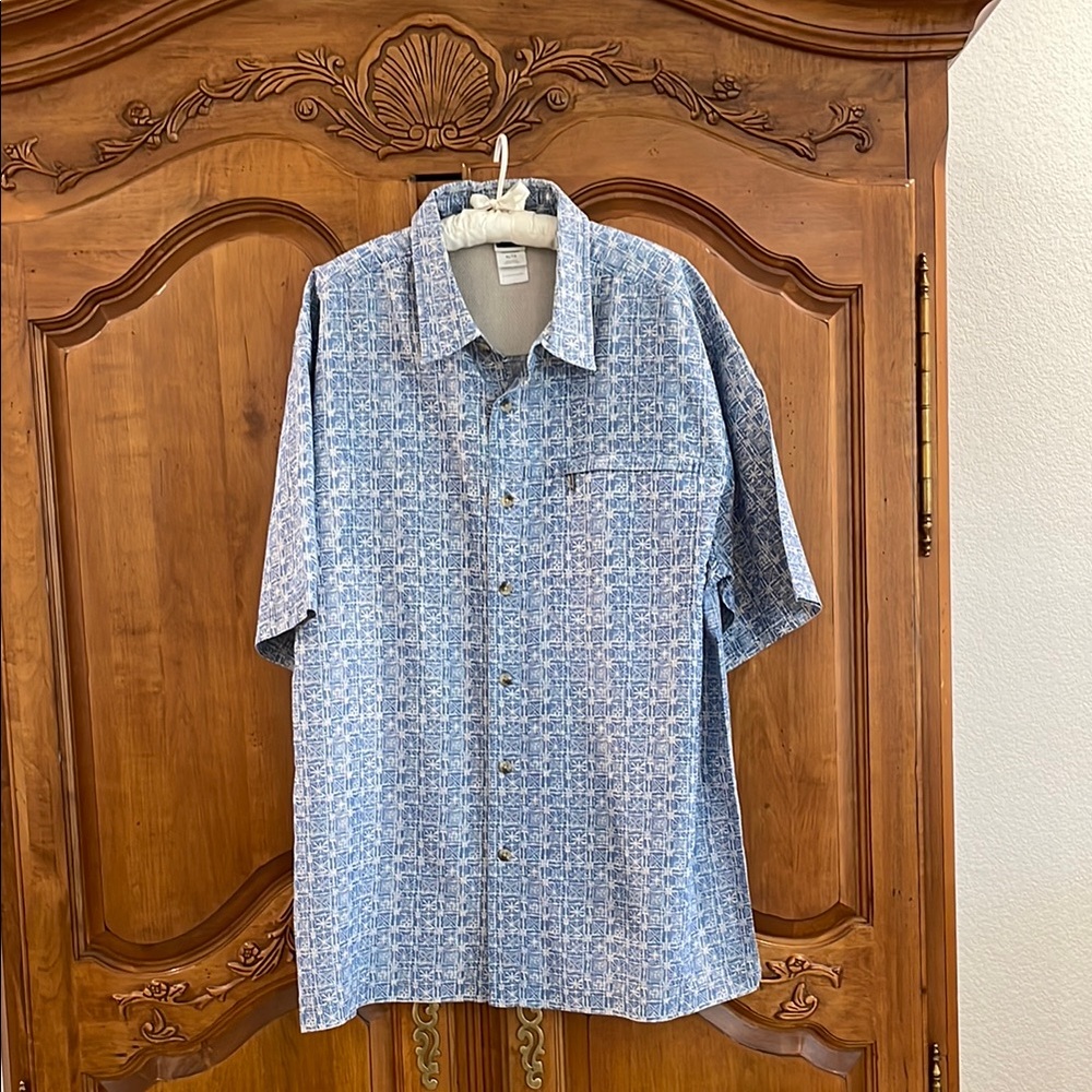 The North Face Blue Casual Button Down Shirt